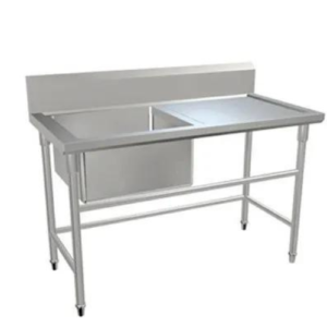 SS Sink With Work Table